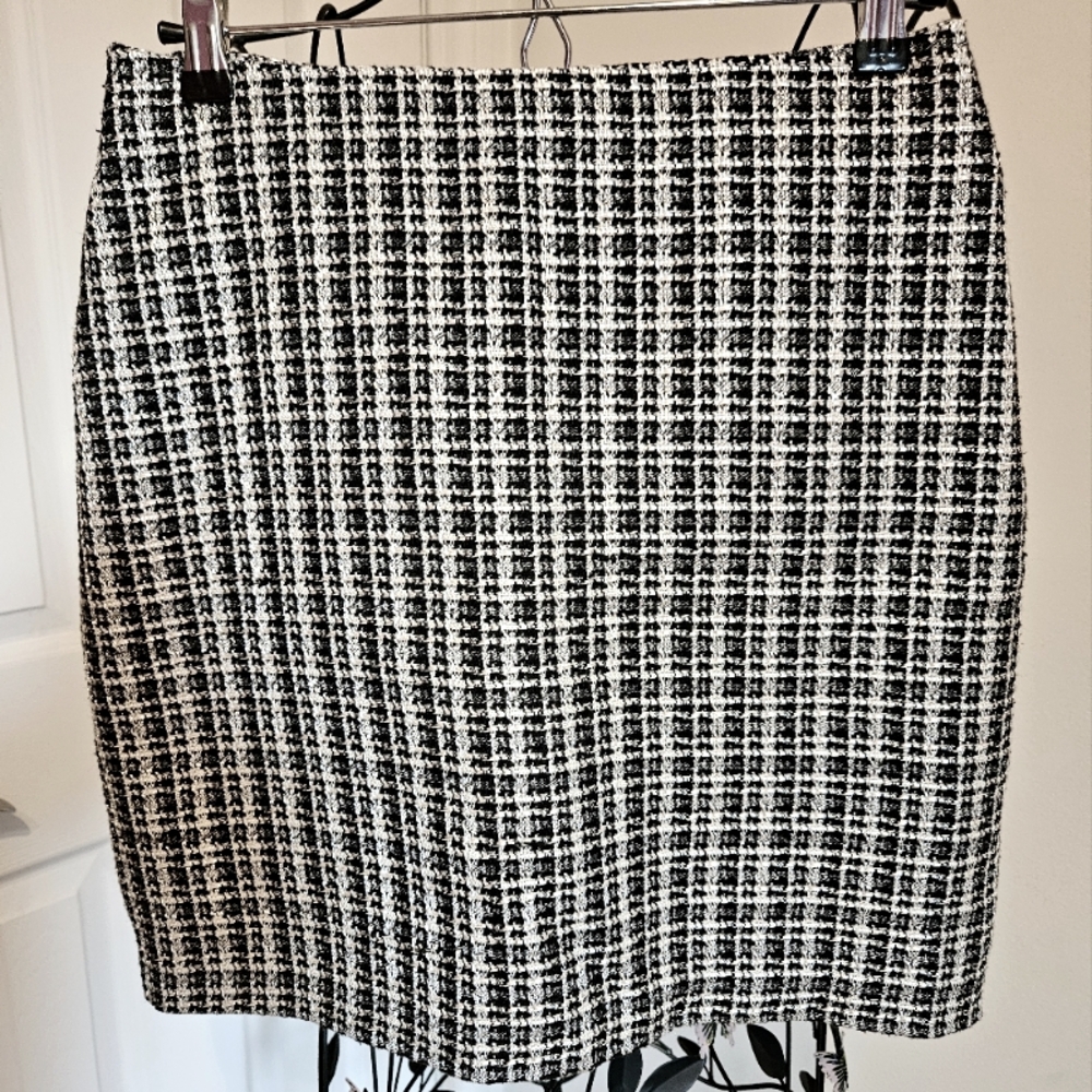 Checkered Mini Skirt